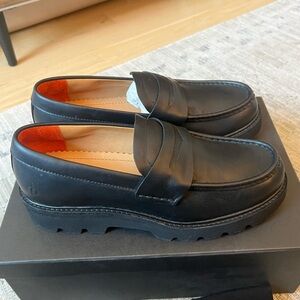 Rag and bone black loafers